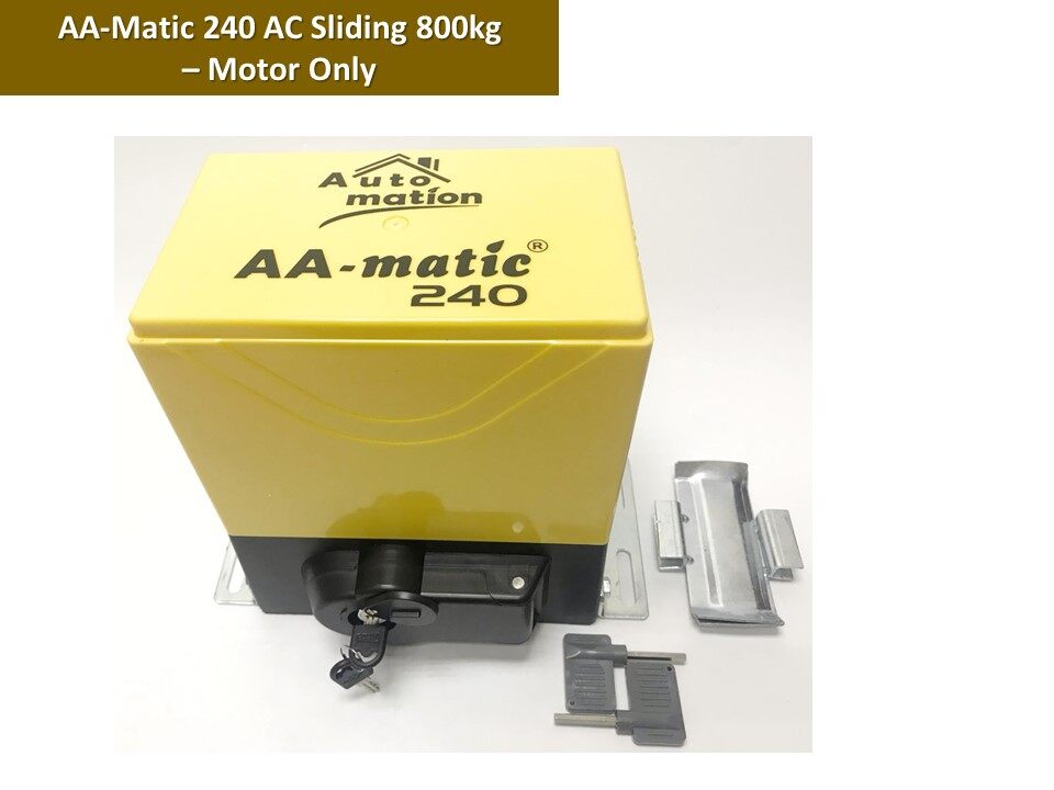 Autogate Brand AAMatic 240 AC Sliding Motor for Max 800kg Gate (Metal
