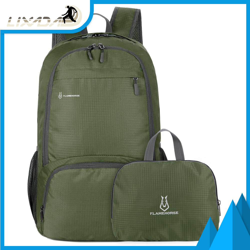 Lixada Lightweight Foldable Backpack Men Women Waterproof Packable Backpack Travel Hiking Daypack