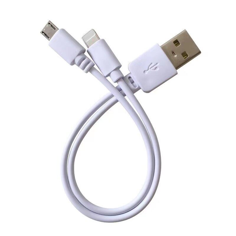 Multifunctional 2 in 1 Cable Fast Charger For iPhone Micro Charging Cable