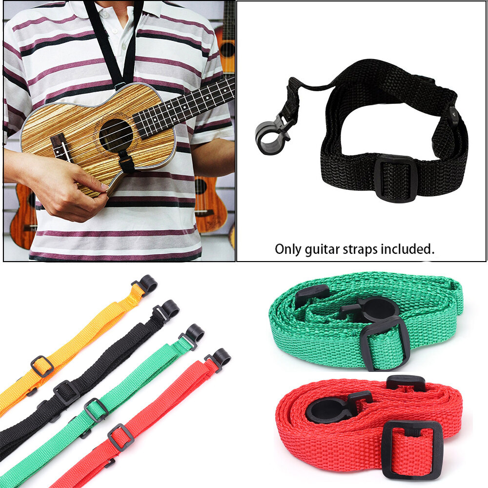 4 colors Hang Neck Nylon Sling With Hook Guitar Accessories Musical