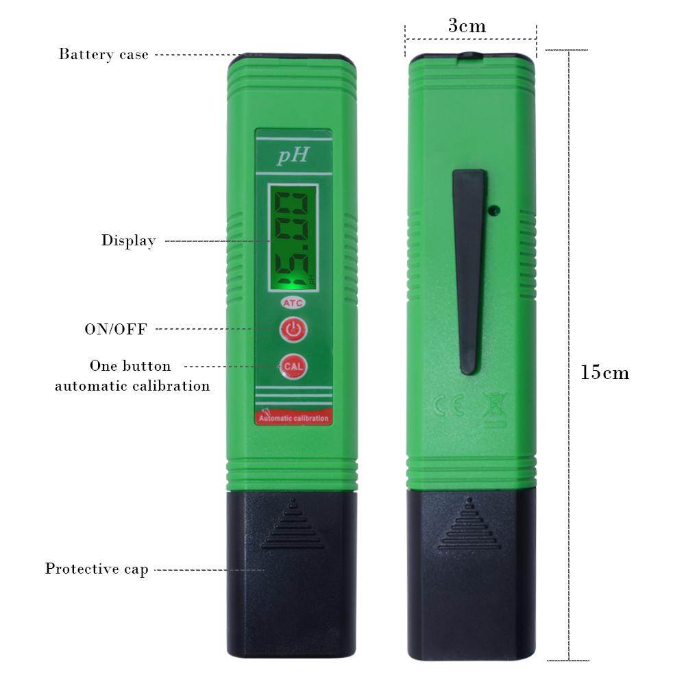 Professional pH-006 Pen-Type pH Meter with Automatic Temperature Compensation Portable Water Quality Analysis Tool