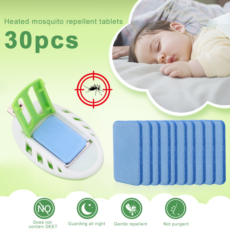 GY 30pcs Mosquito Repellent Tablets Anti Mosquito Pest Repeller No