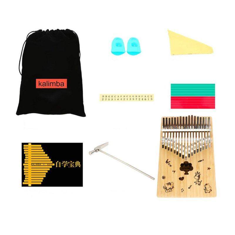 Ưu Đãi Lớn 10/17 Phím Kalimba Ngón Tay Cái Đàn Piano Sáng Tạo Ngón Tay Piano Kalimba Ngón Tay Đàn Piano