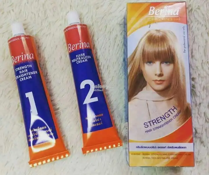 berina hair straightener cream review