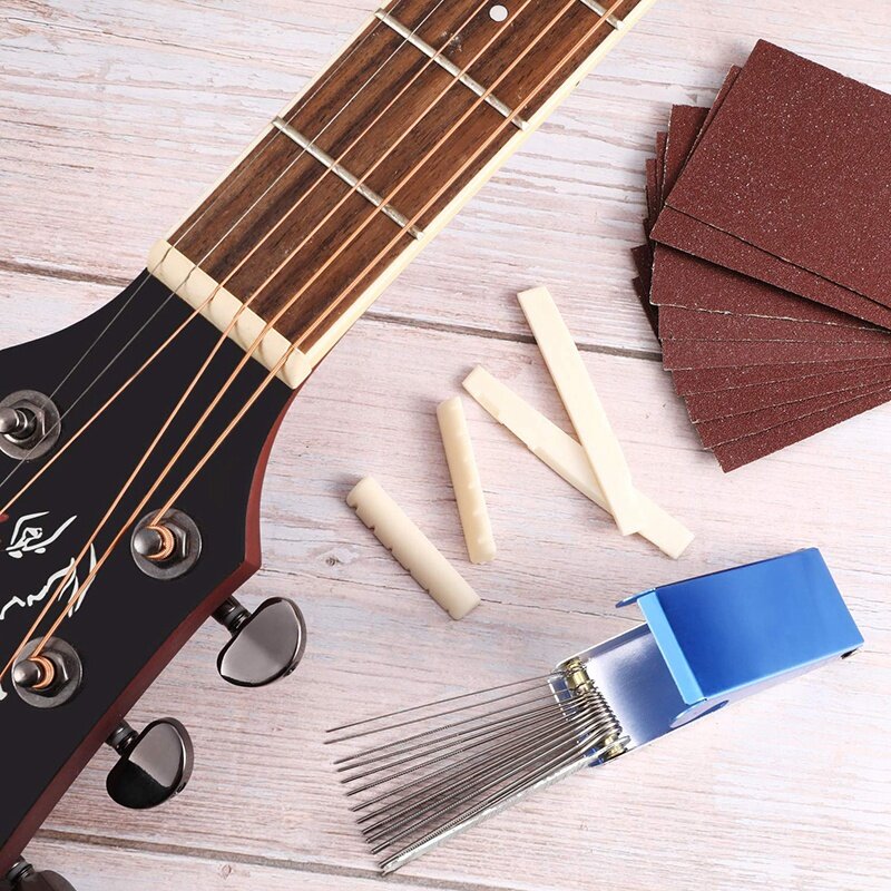 Guitar Frets File Stainless Steel Guitar Repair Maintenance Tool