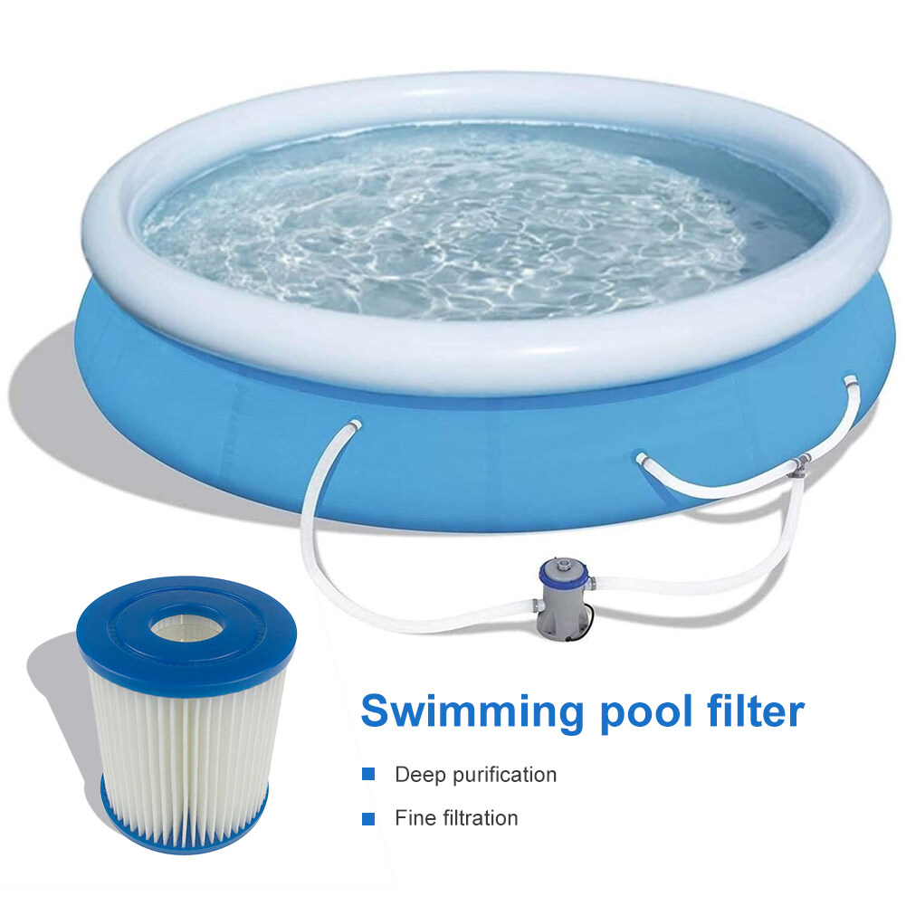 inflatable pool with filter