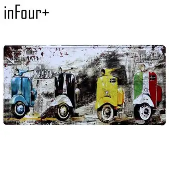 Old Car Festival License Plate Metal Plate Car Number Tin Signs