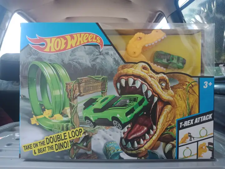 hot wheels t rex attack