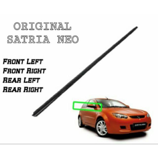 Original Satria Neo Door Glass Outer Moulding Lazada