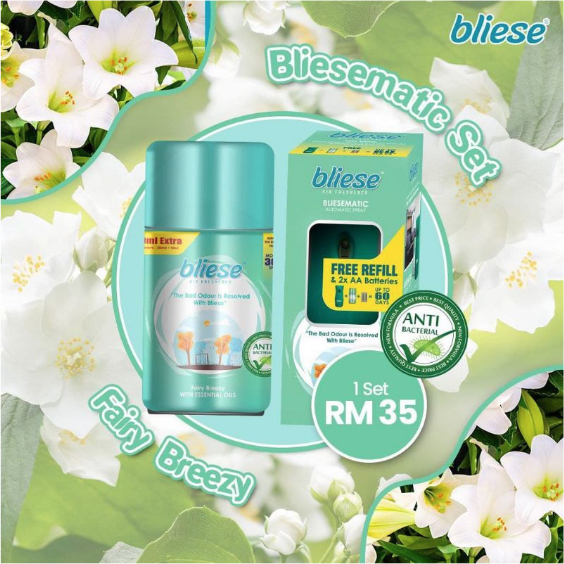 Bliesematic / Air Fresheners Automatic Spray Bliese Spray / Kills 99.