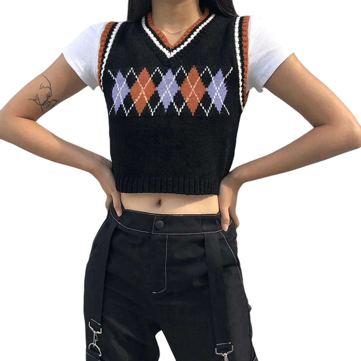 british sweater vest