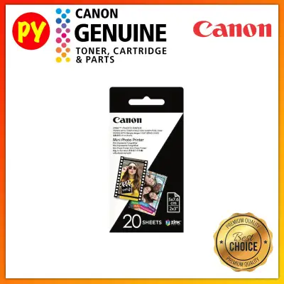 Canon 2x3 ZINK Photo Paper Pack (20sheets) For iNSPiC PV-123 PV123 PV 123 CV-123 CV123 CV 123 ZV-123 ZV123 ZV 123