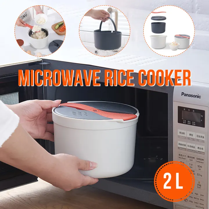 Microwave Rice Cooker Microwave Rice Steamer Cooker Tools Kitchen Utensils