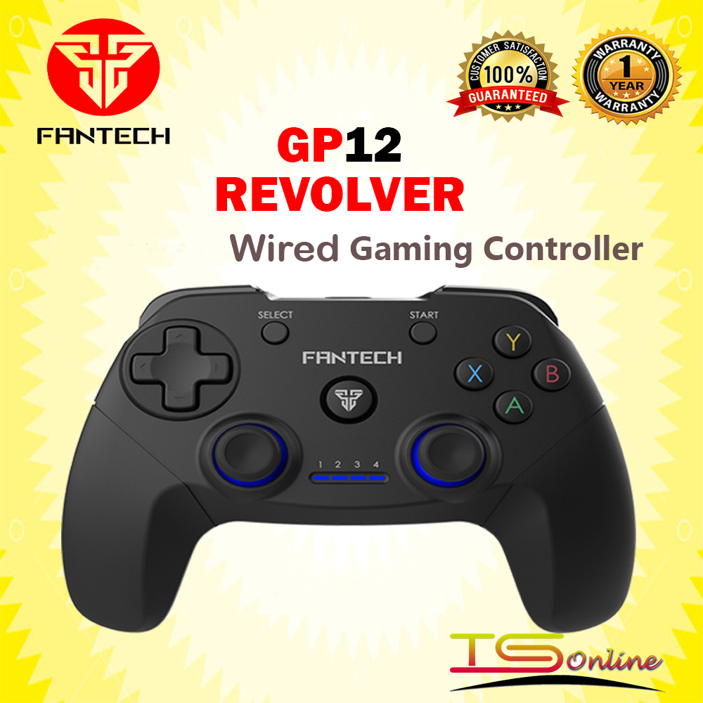 Fantech WGP13 Revolver Wireless 2.4GHz / GP12 Wired Gaming Controller ...