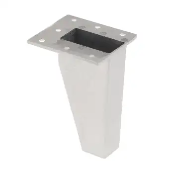 Bolehdeals 4 Pieces Metal Furniture Sofa Legs Anti Damp Feet For