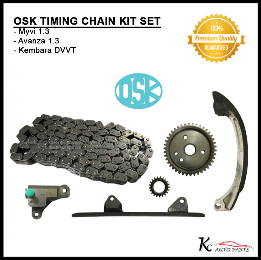 JAPAN OSK Timing Chain Kit Set Myvi, Avanza 1.3 ,Kembara DVVT Lazada