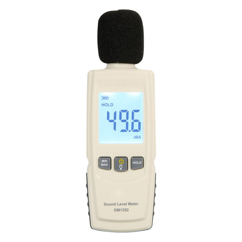 LCD Display Portable Digital Office Data Hold Noise Measurement 30-130dB Home Decibel Industrial Sound Level Meter