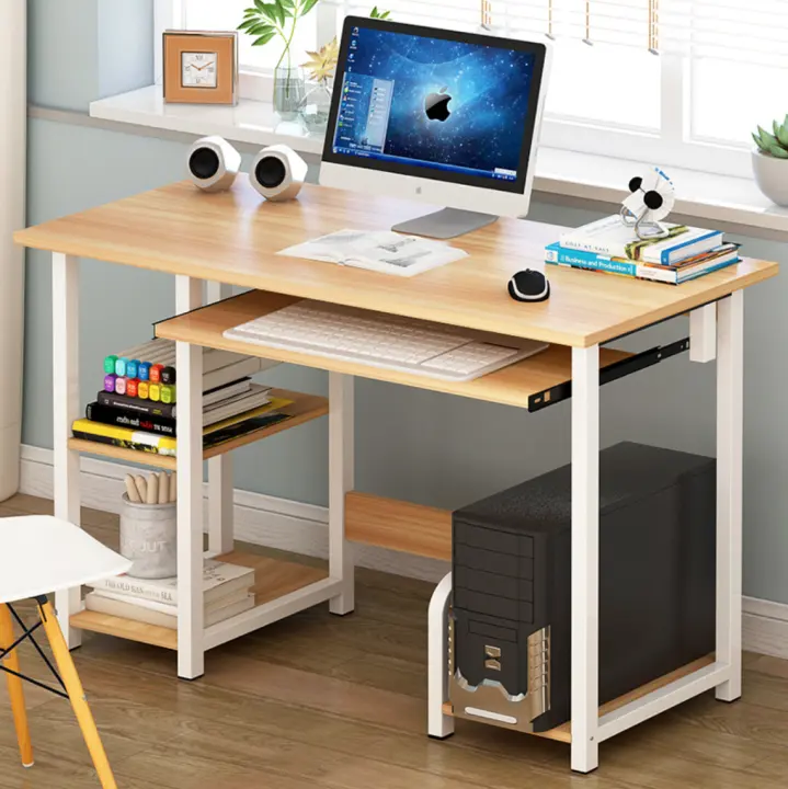 Multi Functional Computer Desk Made In Wood Study Table Pc Table