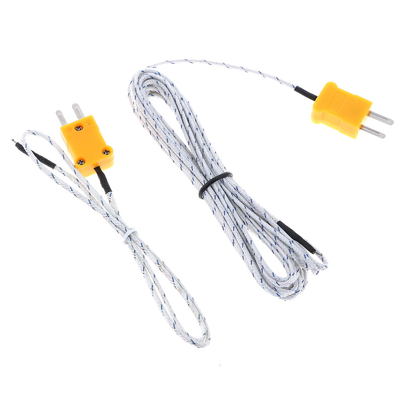 Ministar 1PC K type temperature sensor thermocouple probe cable wire 0.5/4m