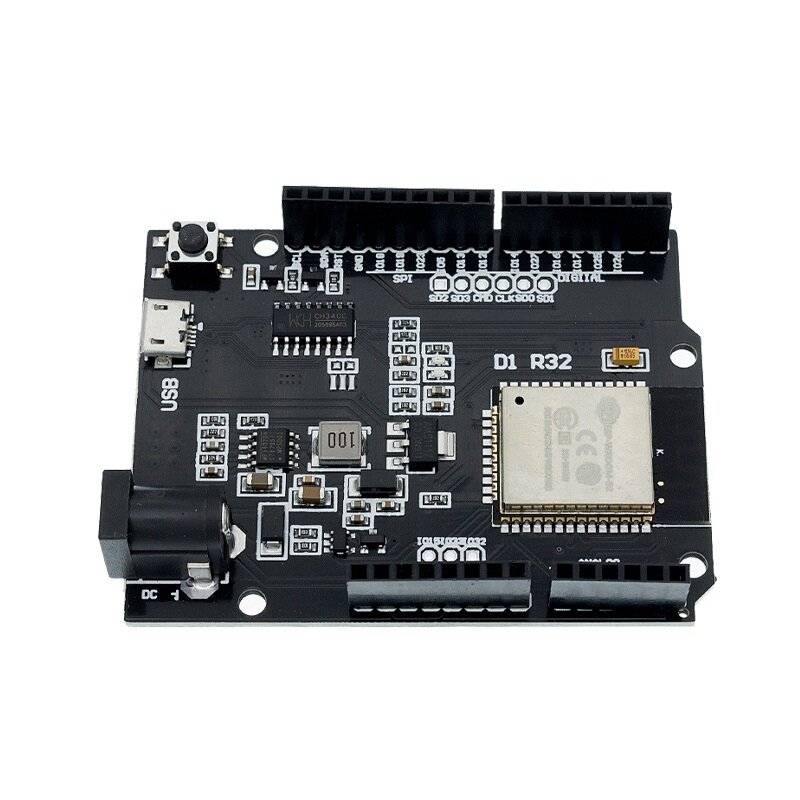 Cho Wemos D1 ESP32 ESP-32 WiFi Bluetooth 4MB Flash UNO D1 R32 Mô-đun Bảng Phát Triển CH340 CH340G Cho Arduino