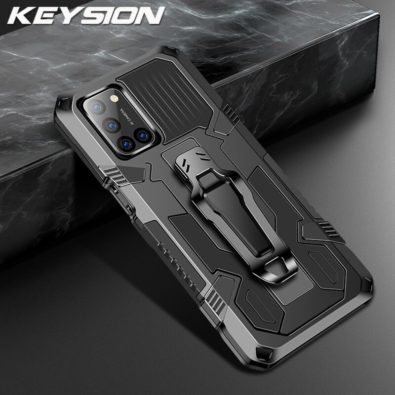 KEYSION Shockproof Case for OPPO A52 2020 A72 2020 A92 2020 A93 2020 Phone Back Cover for OPPO A32 2020 A53 2020 A73 2020