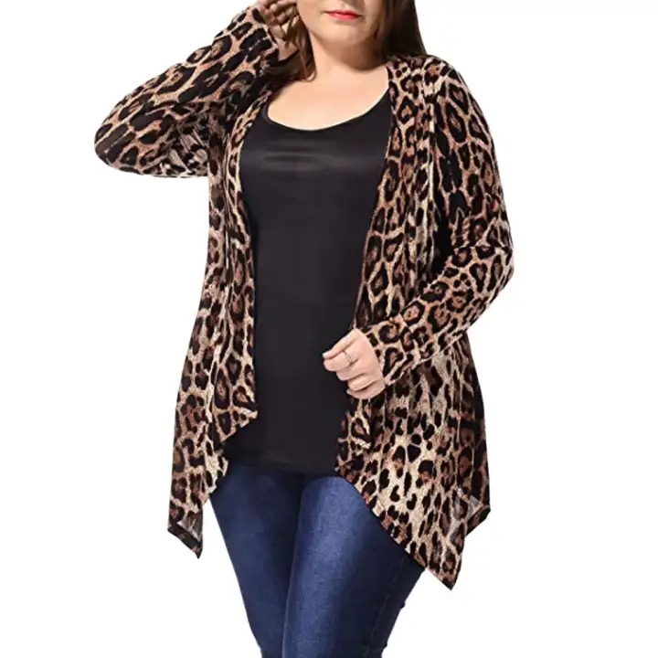 women's plus size open front cardigan