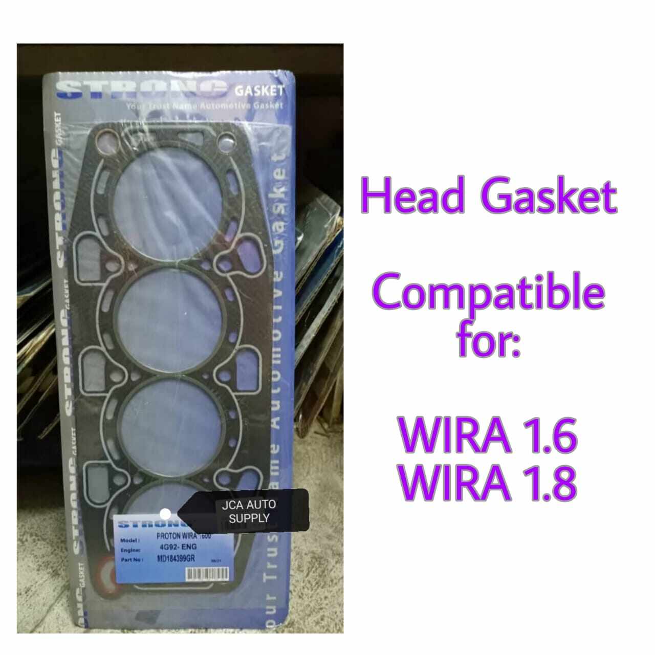 Head Gasket Proton Wira 1.6/1.8 Carbon Lazada