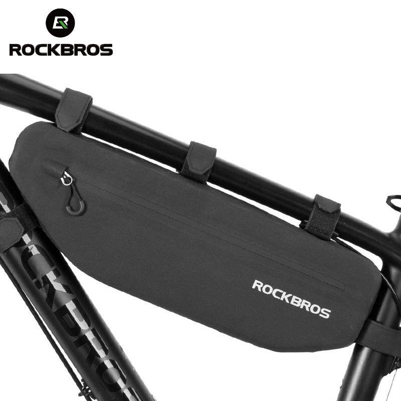 ROCKBROS Cycling Bicycle Bags Top Tube Front Frame Bag Waterproof MTB Road Triangle Pannier Dirt-resistant Bike Accessories Bags
