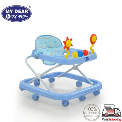 My Dear Baby Walker 20008 With Adjustable Heights, Music and Toys