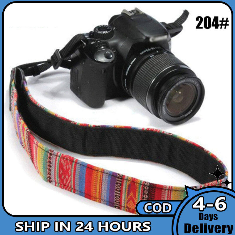 Camera Neck Shoulder Strap Adjustable Fashion Slr Camera Photography Belt Compatible For Canon Sony Panasonic