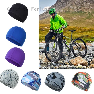 Under Helmet Liner Motorcycle Head Cover Skull Cap Quick Dry Breathable Racing Hat Helmet Inner Wear