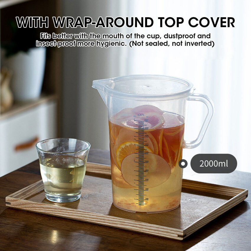 Nhựa tốt nghiệp cốc đo lường nhà bếp Baking lỏng biện pháp Jug cup container trong suốt đổ vòi Cốc Trộn công cụ