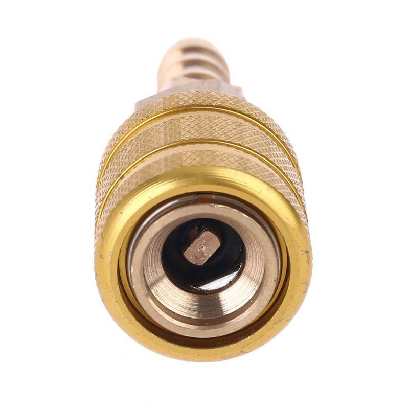 8mm Car Tire Valve Clip Pump Nozzle Clamp Solid Brass Quick Connect The