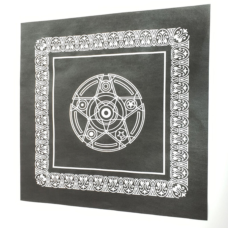 FOO ????Ready Stock The Tarot Card Tablecloth Grid Astrology Divination ...