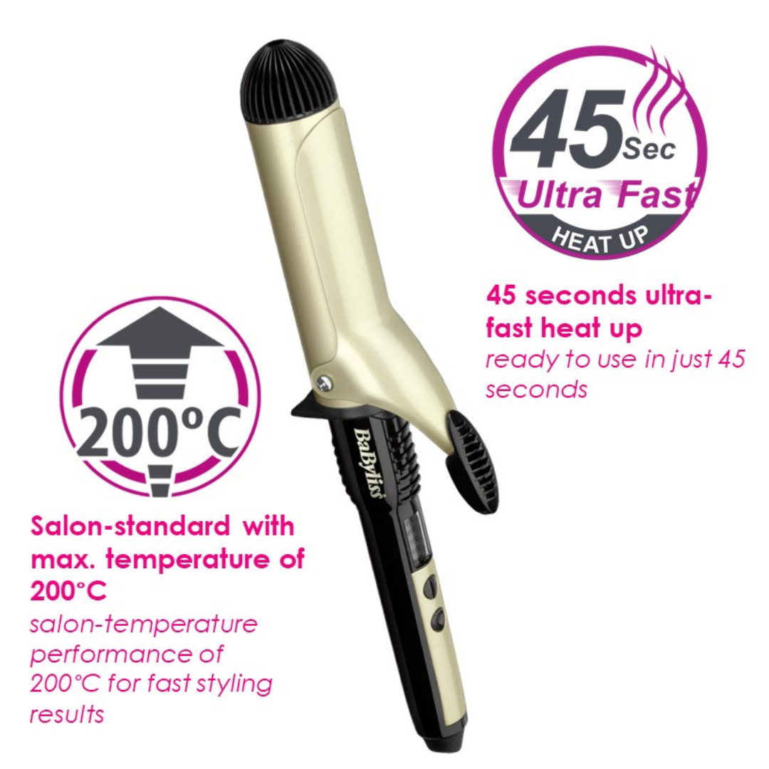 Babyliss Volume Waves 38mm Curling Iron 2289U [E530201] 38Mm