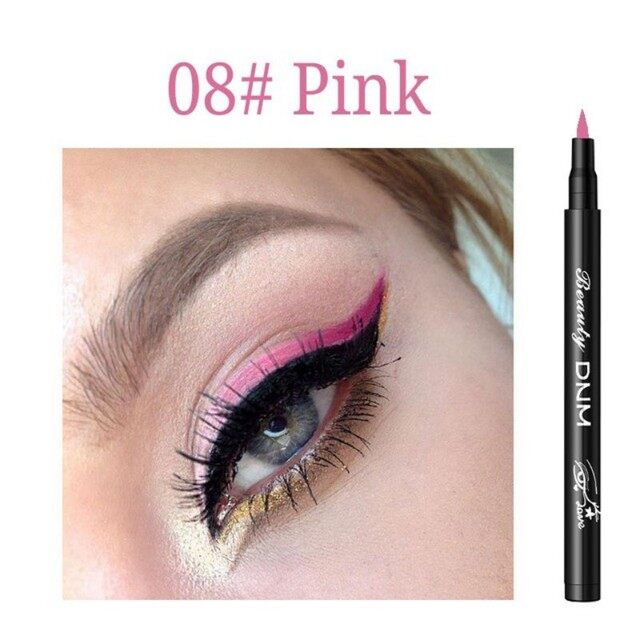 12 Colors Colorful Liquid Eyeliner Pencil Waterproof Long Lasting Fast Dry Black Green Blue Makeup Eye Liner Pen Tools Cosmetics