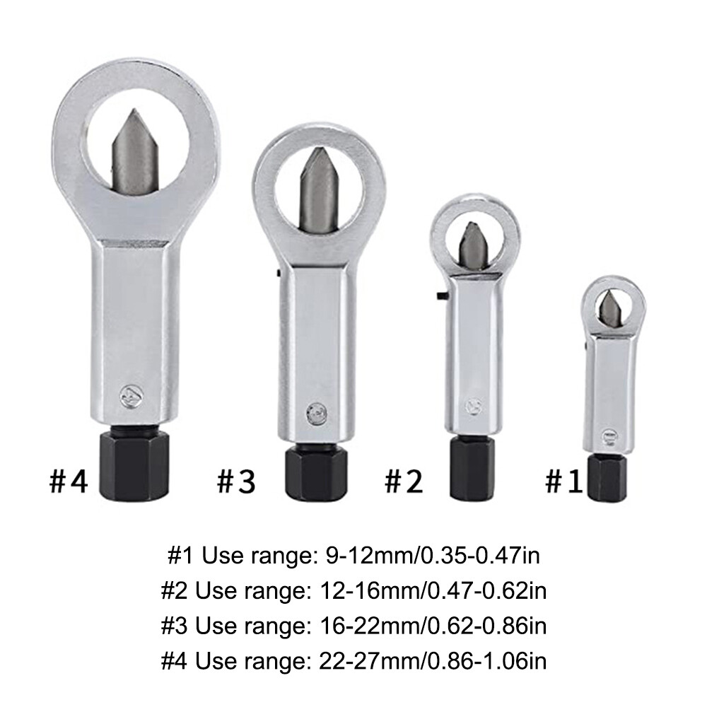 VOKTTA Metal Nut Splitter Cracker Manual Pressure Nut Cracker Remover Extractor Tool Nut Remover Extractor Tools