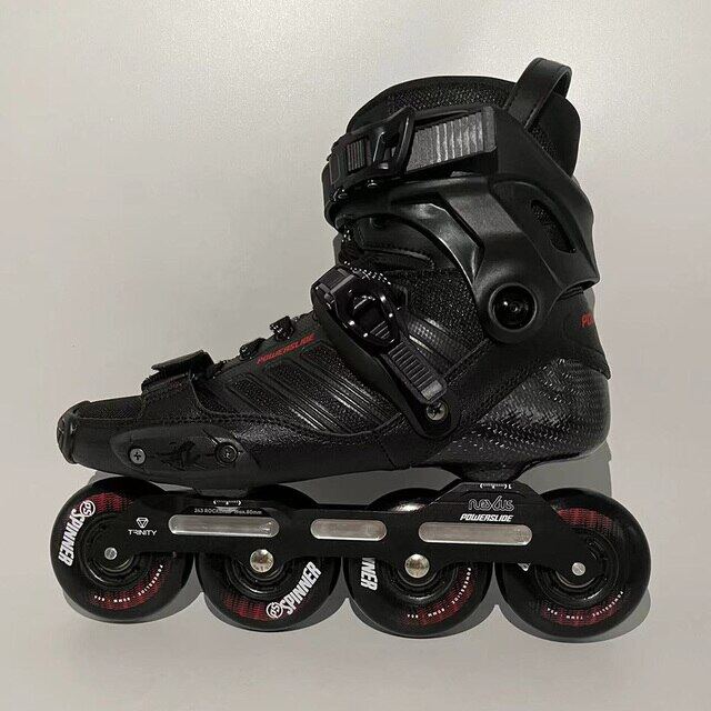 2022 Original Powerslide Hardcore EVO Trinity 4*80/3*90Mm Inline Skates