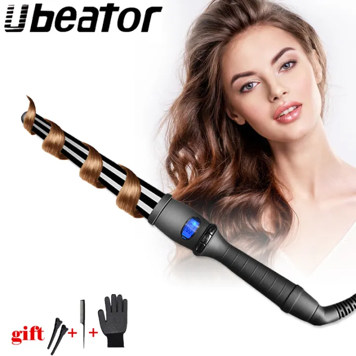 spiral hair curling wand