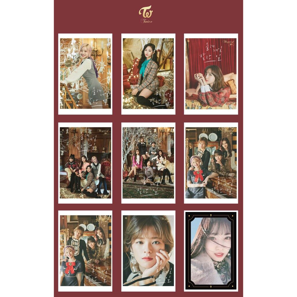 Lomo card TWICE - THE BEST THING I EVER DID ( 27 ảnh)