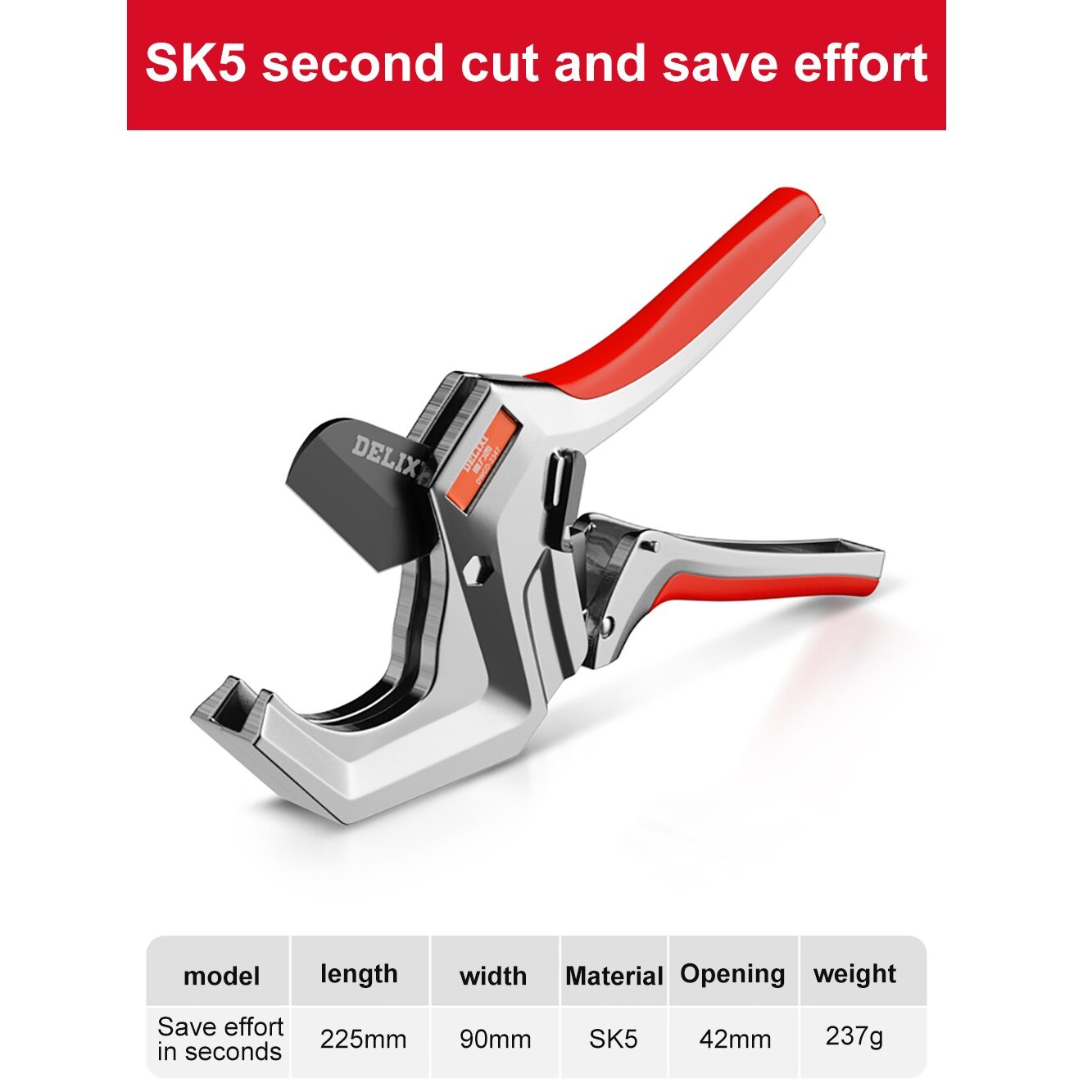 Sk5 Professional Pipe Cutter Water Pipe Cutting Tool Pvc Pipe Plastic