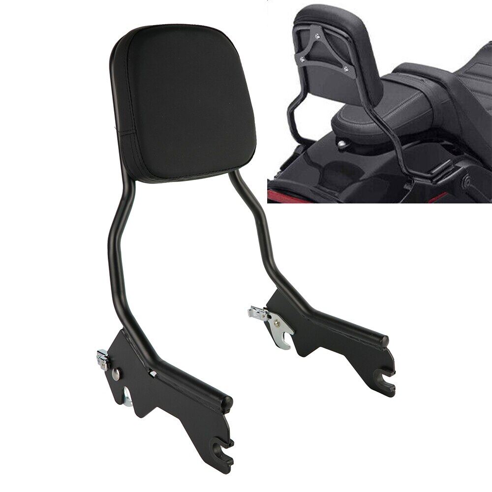 Passenger Backrest Upright Sissy Bar For Softail Heritage