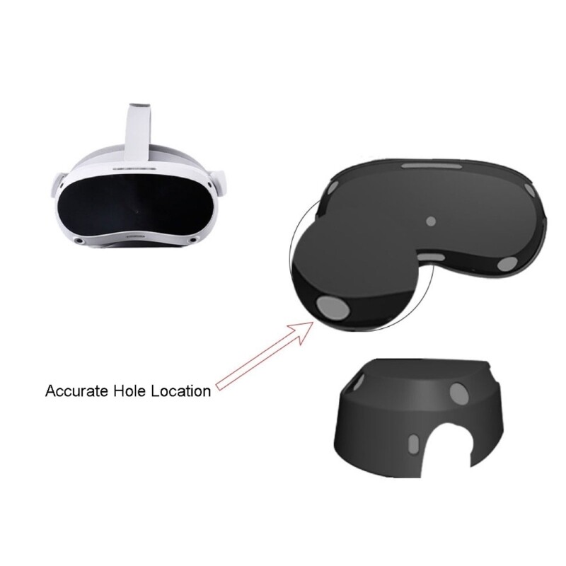 Silicone protective case for Pico 4 VR glasses accessories