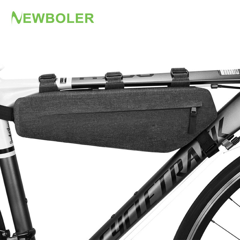 NEWBOLER Bicycle Triangle Bag Bike Frame Front Tube Bag Pannier Bag Waterproof