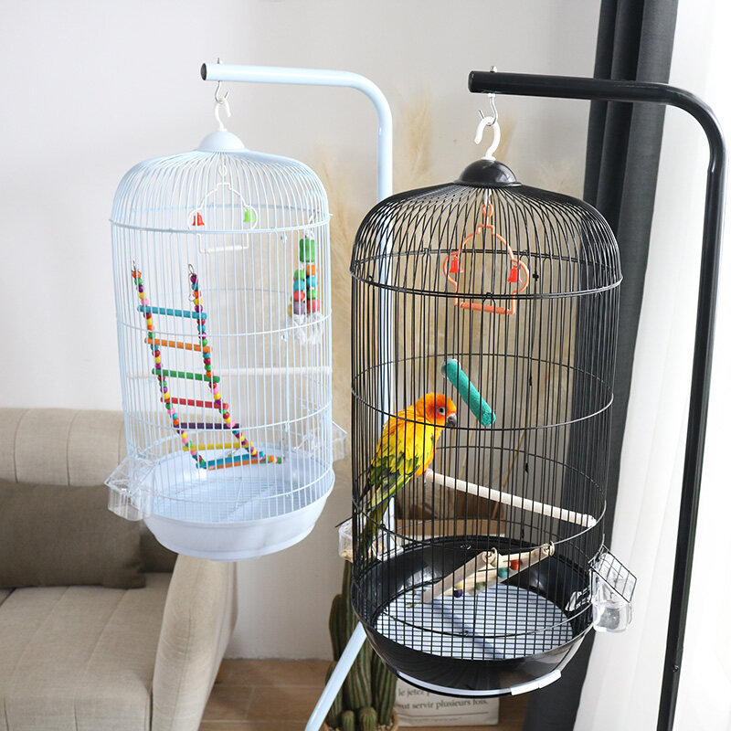 large metal parrot cage