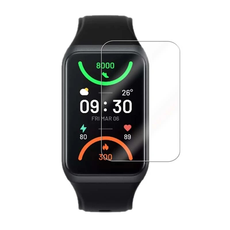 Screen Protector Film For OPPO band 2 smart watch 3D PMMA Screen Protector Full Coverage and HD Clear Soft Film