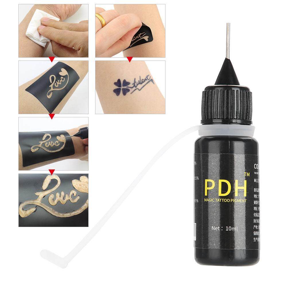 Dài 10 ml Thấm Nước Nước Trái Cây Tự Nhiên Hình Xăm Dán cho nghệ thuật tạm thời cho cơ thể Sơn tốt nhất