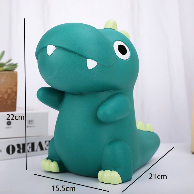 KS Dinosaur drop piggy bank cartoon dinosaur piggy bank kids piggy bank birthday gift