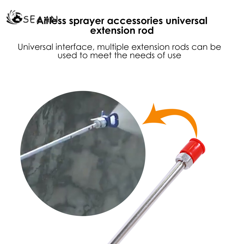 Airless Sprayer Accessories Universal Extension Rod Paint Sprayer Extension Rod