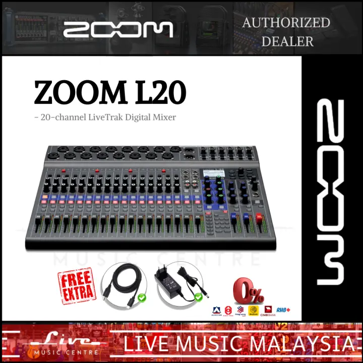 zoom livetrak l20